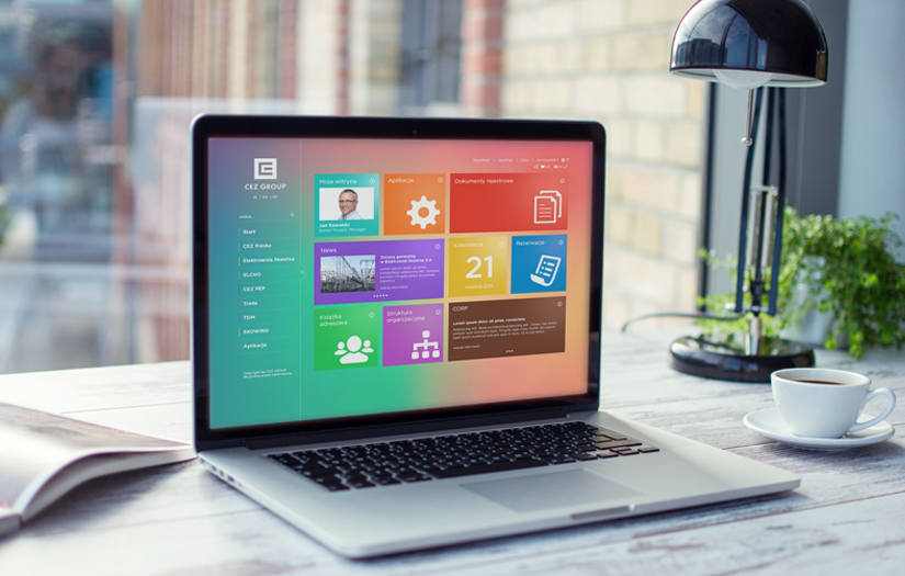 CEZ FlexiIntranet screenshot 1