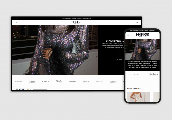 Heiress Beverly Hills' custom development screenshot 2