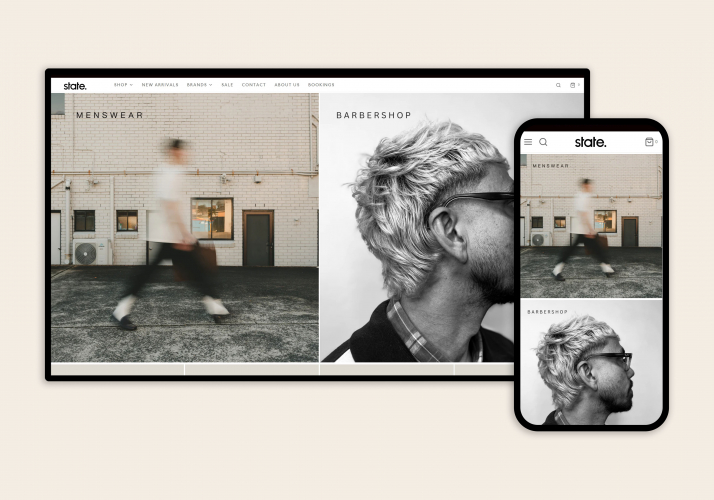 State's Website design & development screenshot 1