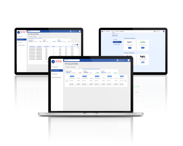 Tip Sheet - Tip Pooling SaaS solution screenshot 1
