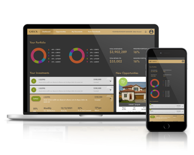 Investor Portal screenshot 1