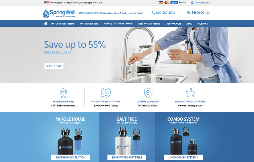 SpringWell Water Filtration Systems screenshot 2