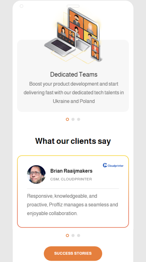 Profizz screenshot 1