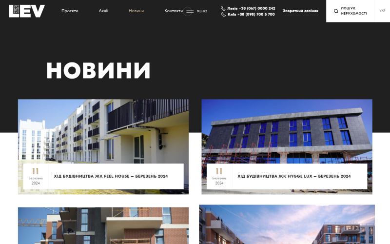 Lev Development screenshot 2