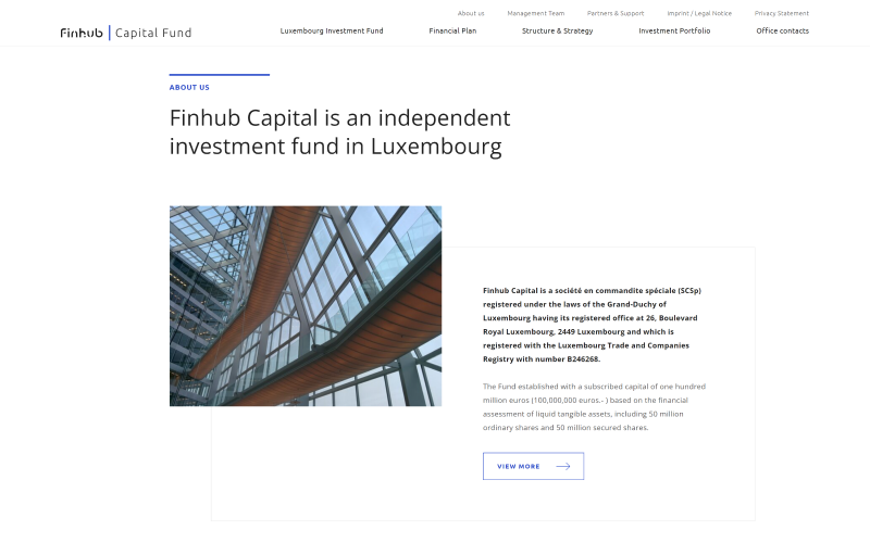 Finhub Capital Fund screenshot 2