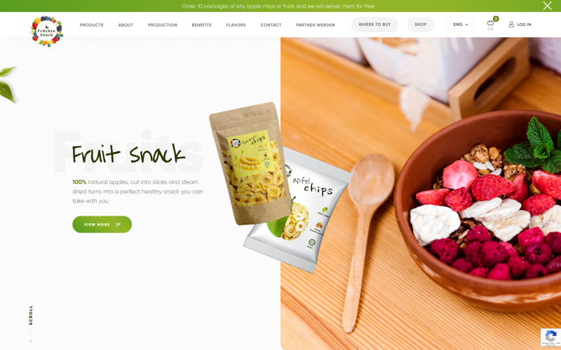 Fruit Snack screenshot 1