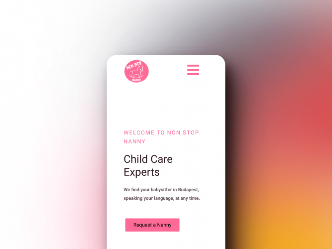 Nonstop Nanny Babysitter Booking Website screenshot 2