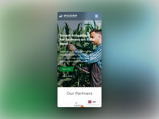 Website Redesign for a Space SaaS Startup screenshot 3