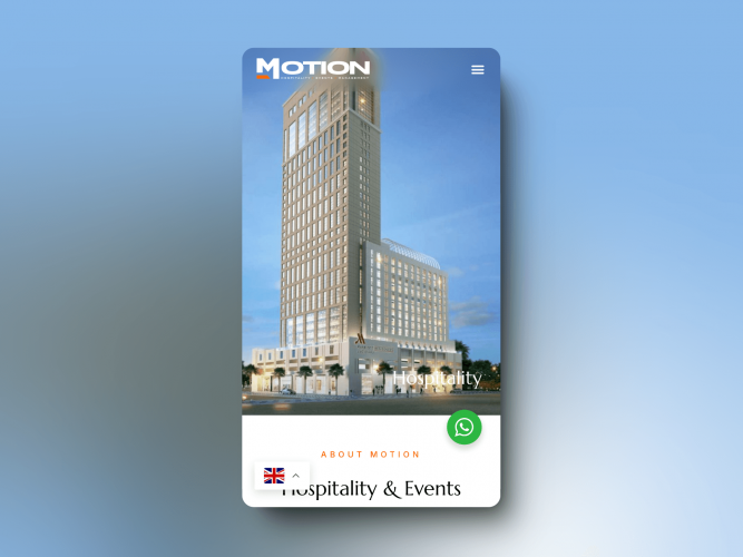 Website Redesign and SEO for a Leading Hospitality and Events Company in Dubai, UAE screenshot 1