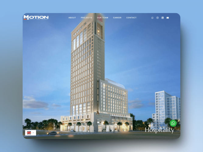 Website Redesign and SEO for a Leading Hospitality and Events Company in Dubai, UAE screenshot 3