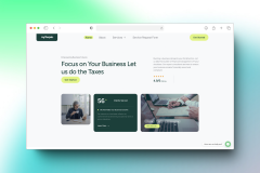 Modern Web Design and Development for a New Age Finance & Accounting Firm