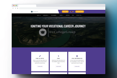 Website Development for a Vocational Institute