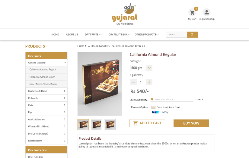 Gujarat Dry Fruit Store screenshot 9