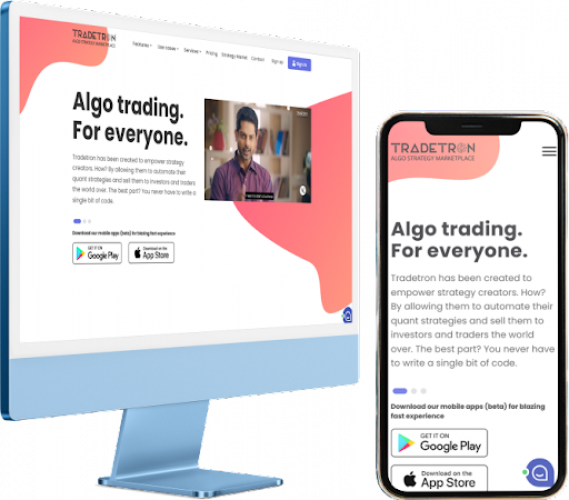 Tradetron Algo Trading Software screenshot 1