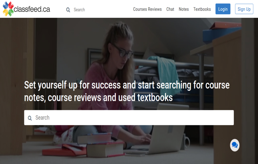 Classfeed - Website Design & Development screenshot 1