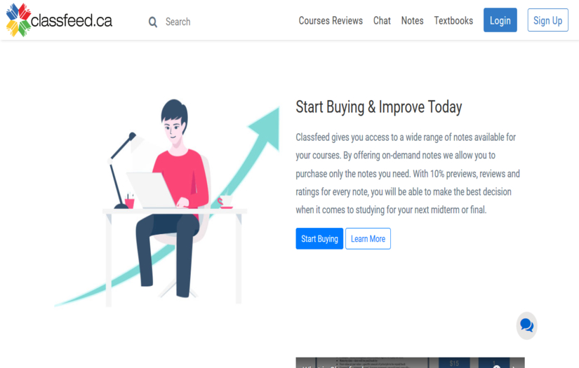 Classfeed - Website Design & Development screenshot 2