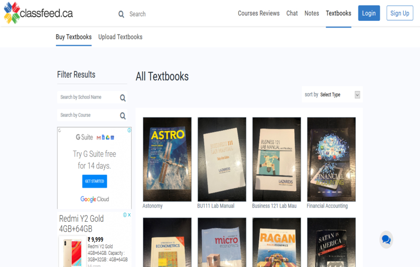 Classfeed - Website Design & Development screenshot 4