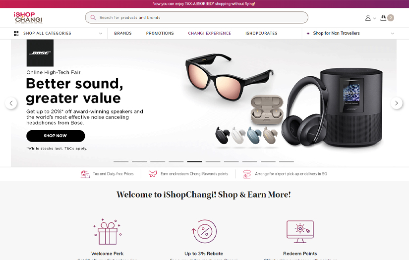 Develop an online Wine-and-Spirits supply chain at Changi Airport screenshot 1
