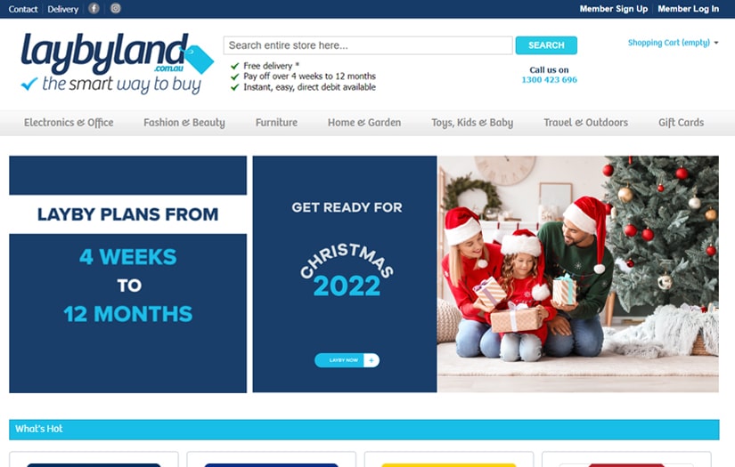 The Laybyland’s sustainable ecommerce system by Marketplacer screenshot 1