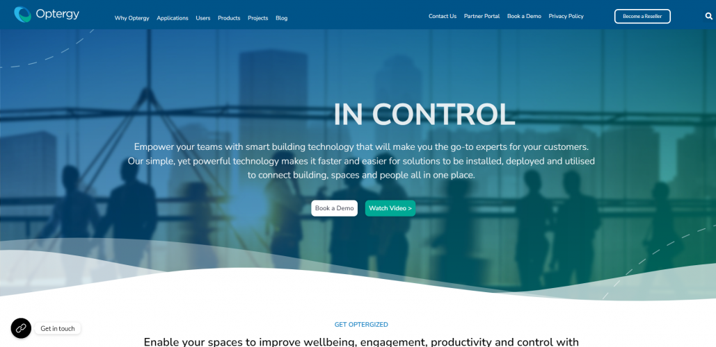 Optergy: Deploying B2B eCommerce in the US screenshot 1