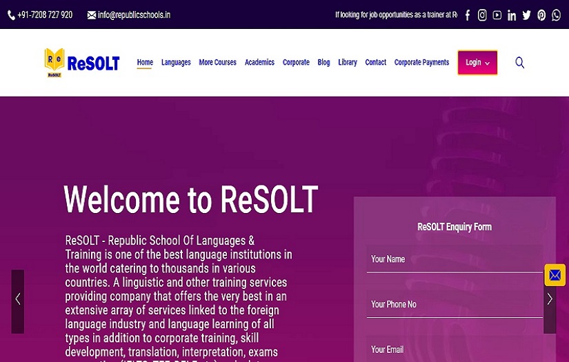 Digital Marketing for ReSOLT screenshot 1