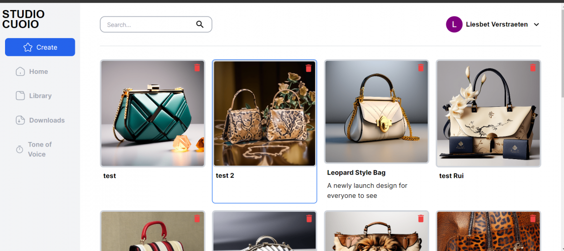 AI-Generated Realistic Images for Customized Bags screenshot 1