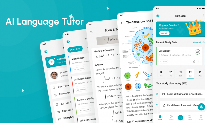 AI Language Tutor screenshot 1
