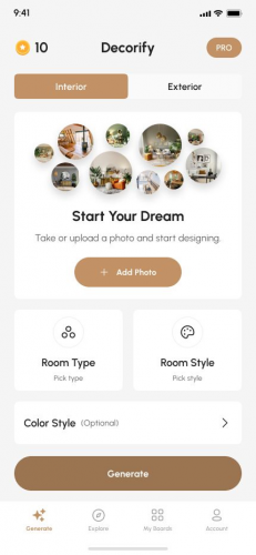AI Interior Design App screenshot 2