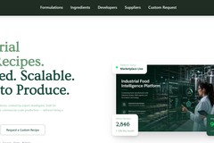 Industrial Food Recipes & Formulation Marketplace