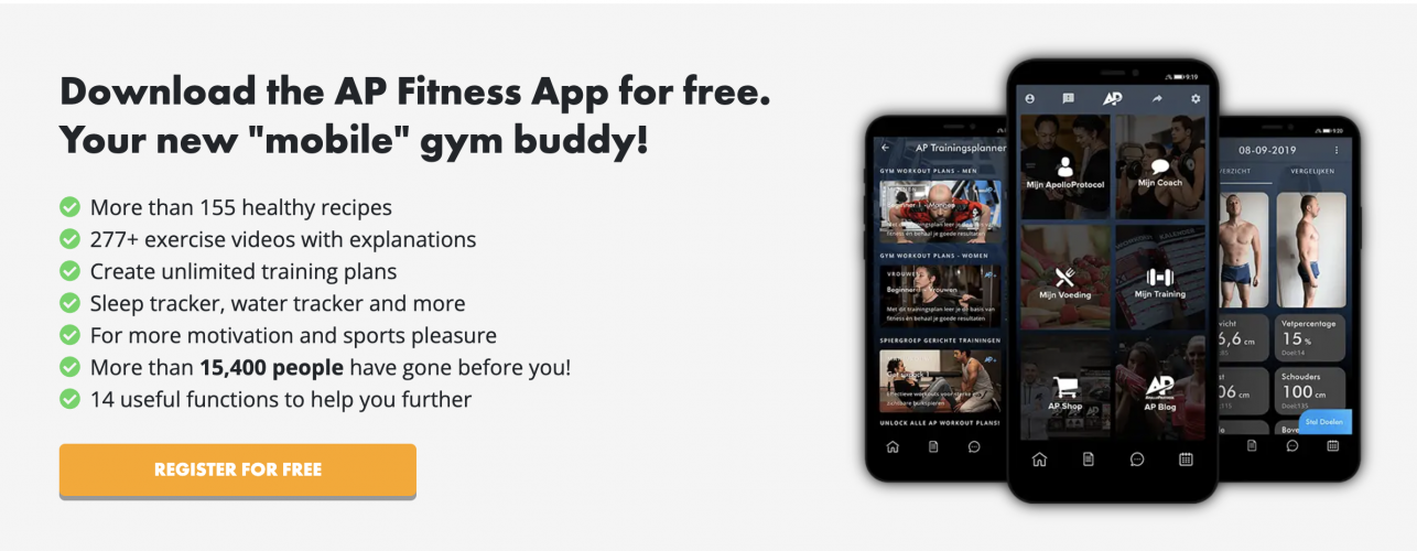 AP Fitness: Fitness App: Your mobile gym buddy! screenshot 1