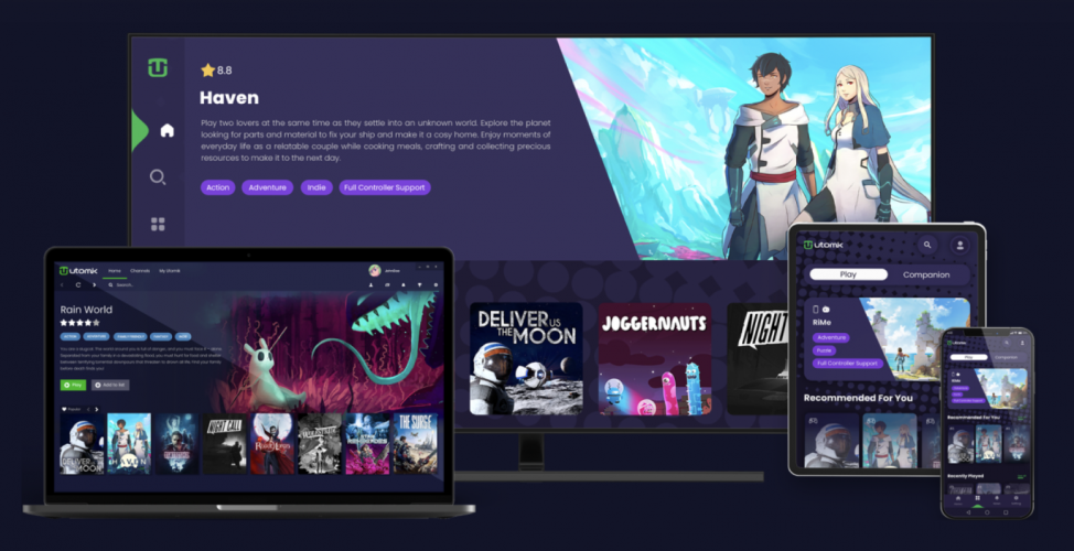 Utomik: Play anywhere, anytime. One subscription screenshot 1