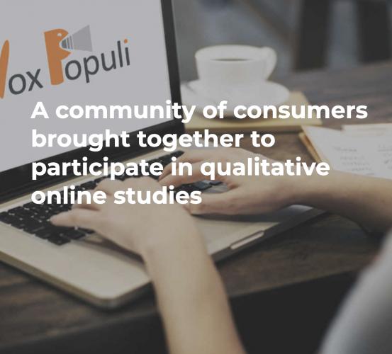 Vox-Populi: Online Community for Consumer Insights screenshot 1