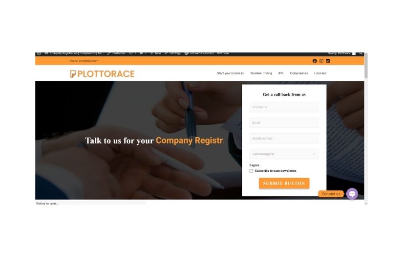 Plottorace Consultancy screenshot 1