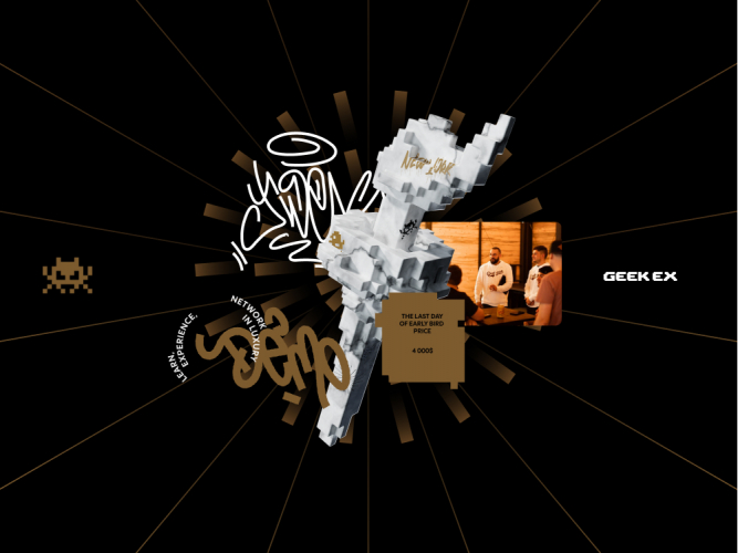 Geek EX — Brand Identity and Website Design screenshot 3