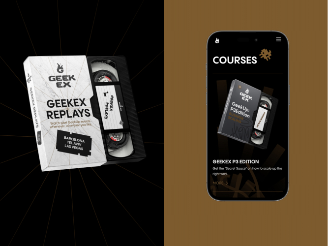 Geek EX — Brand Identity and Website Design screenshot 5