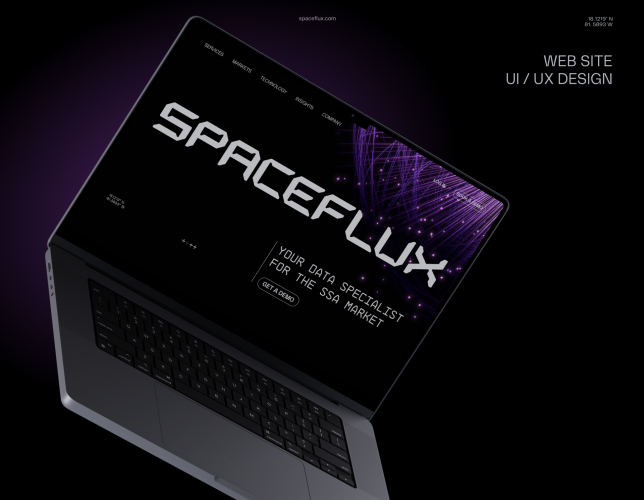 Spaceflux — Website and UI/UX for AI Space Network screenshot 4
