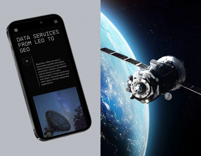 Spaceflux — Website and UI/UX for AI Space Network screenshot 2