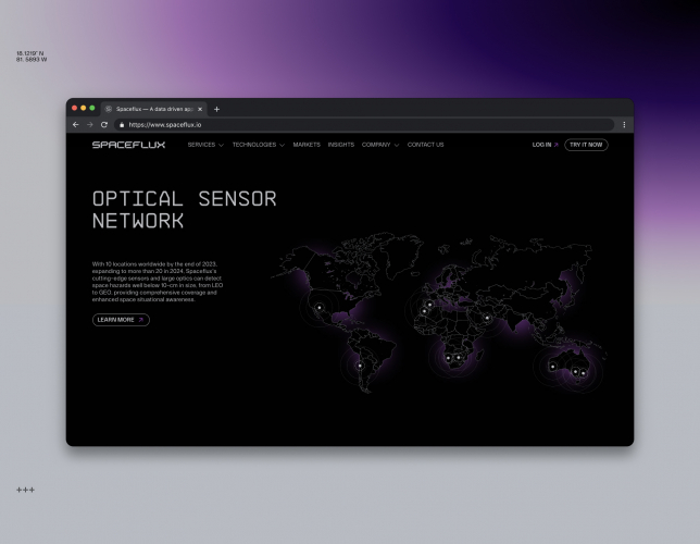 Spaceflux — Website and UI/UX for AI Space Network screenshot 5