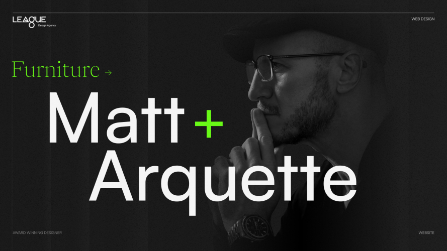 M+Arquette — Website Design for Furniture Creator screenshot 4