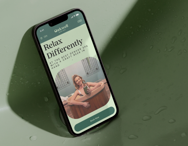 Oakwell Beer Spa — Website Design for Spa Center screenshot 3