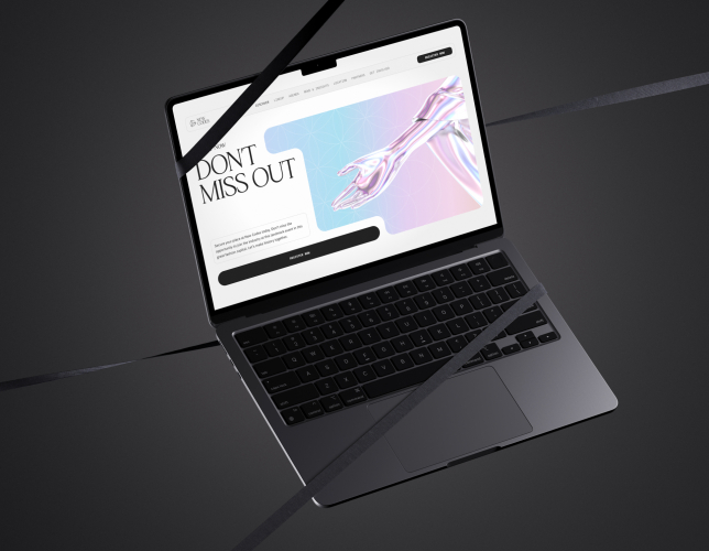 New Codes — Website Design for Fashion Summit screenshot 2