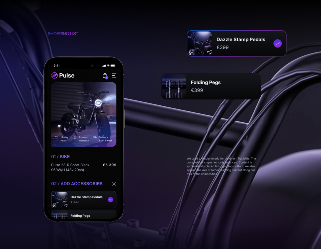 Pulse Fatbike — Website Design for Fatbike Dealer screenshot 5
