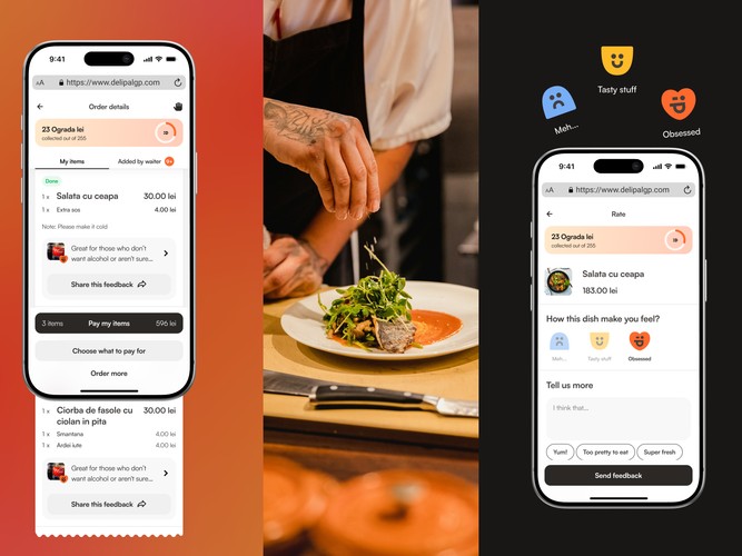 DeliPal - Web App, Mobile App, POS and SaaS Ecosystem Design for Restaurant Operations Platform screenshot 1