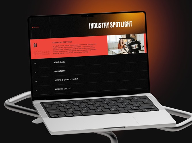 Cardboard Spaceship - Website Design for a Full-service Production Company screenshot 4