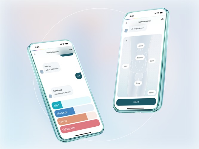 Healthcare App - Mobile App Design for AI-assisted Healthcare Platform screenshot 1