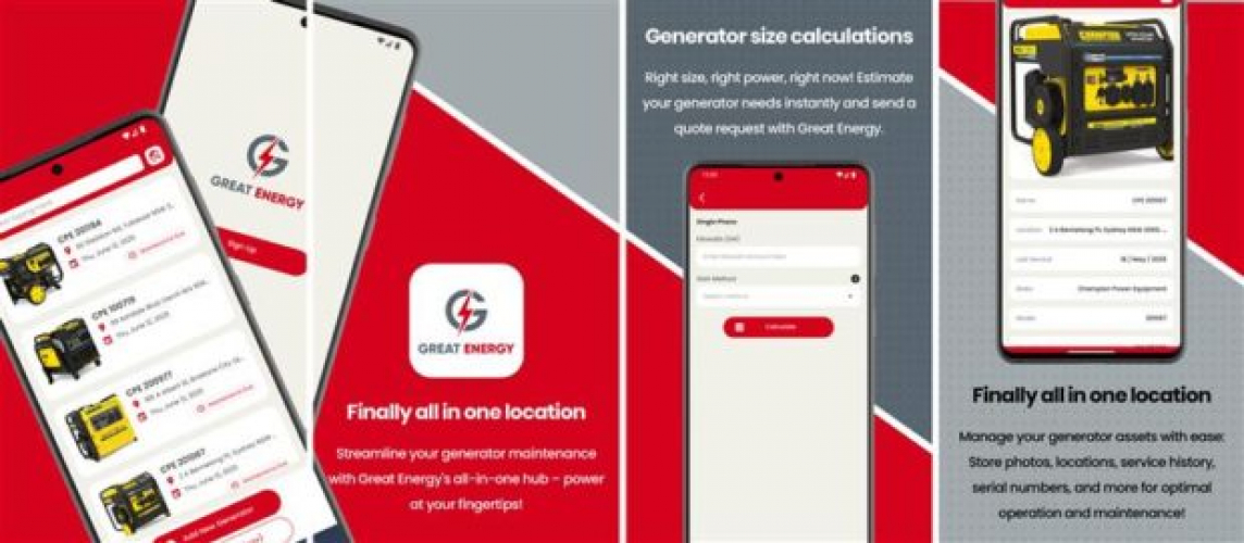Power Generation Management Mobile App screenshot 1