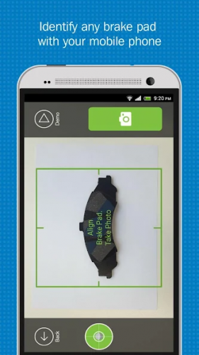 Brake Pad Identification Mobile App screenshot 1