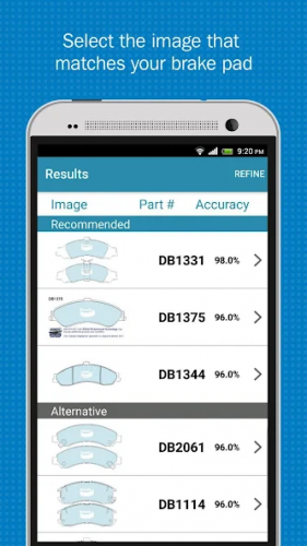 Brake Pad Identification Mobile App screenshot 4
