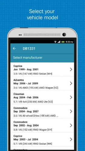 Brake Pad Identification Mobile App screenshot 3