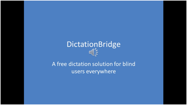 Dictation Bridge Speech Recognition Software